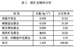 原礦金物相分析